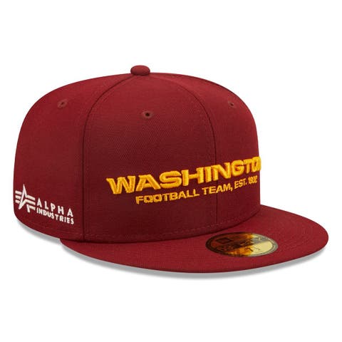 Men's New Era Stone/Burgundy Washington Commanders 2023 Salute to Service 59FIFTY Fitted Hat