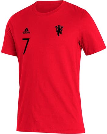 adidas Men's adidas Cristiano Ronaldo Red Manchester United Name & Number Amplifier Nordstrom