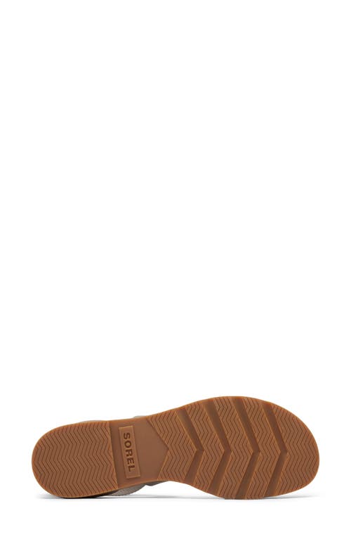 Sorel Ella Iii Sandal In Ash Brown/gum 2