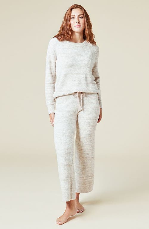 Shop Softies Heather Marshmallow Crew Neck Lounge Set In Heather Coco