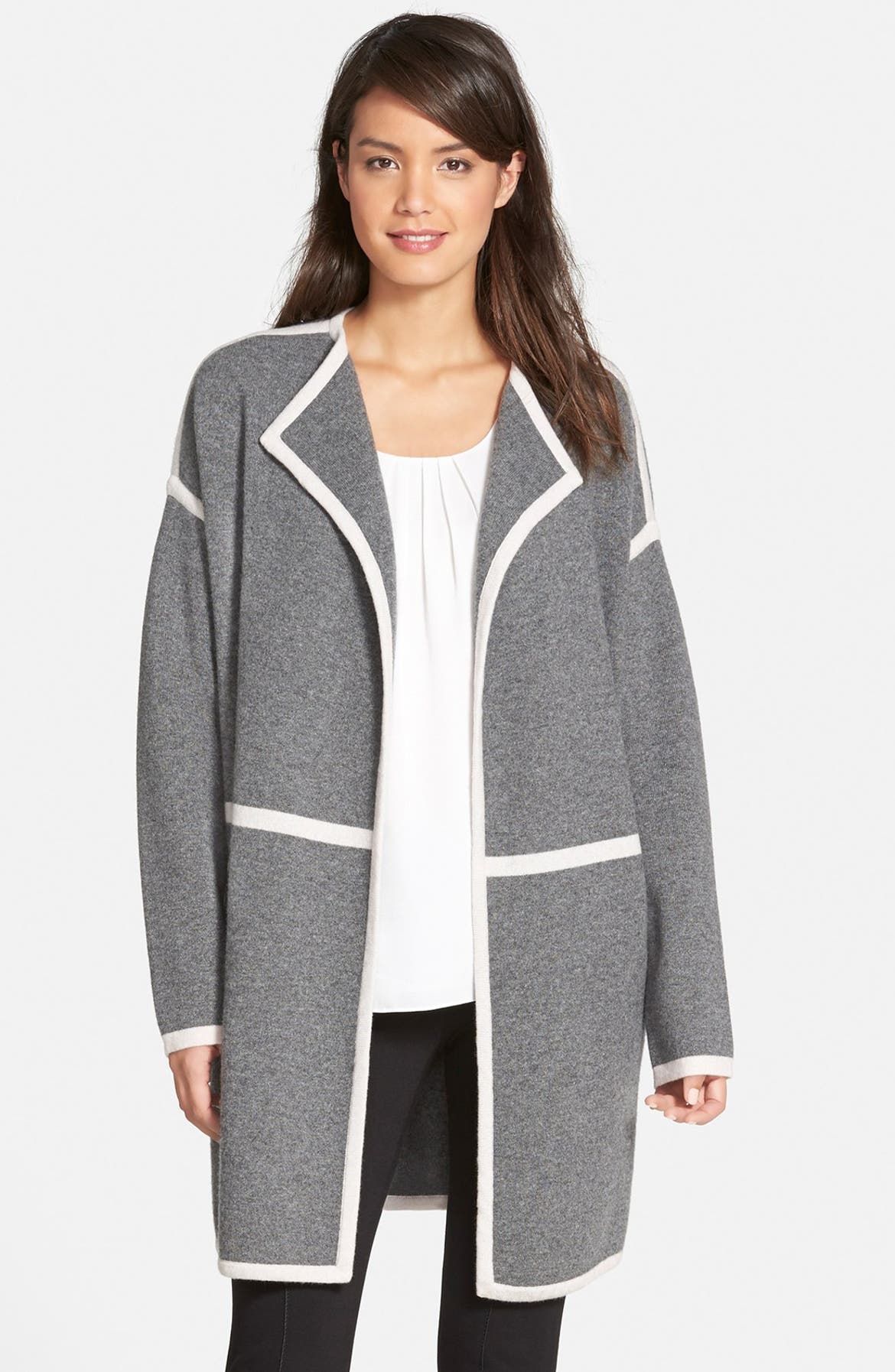 Nordstrom Collection Cashmere Double Knit Car Coat | Nordstrom