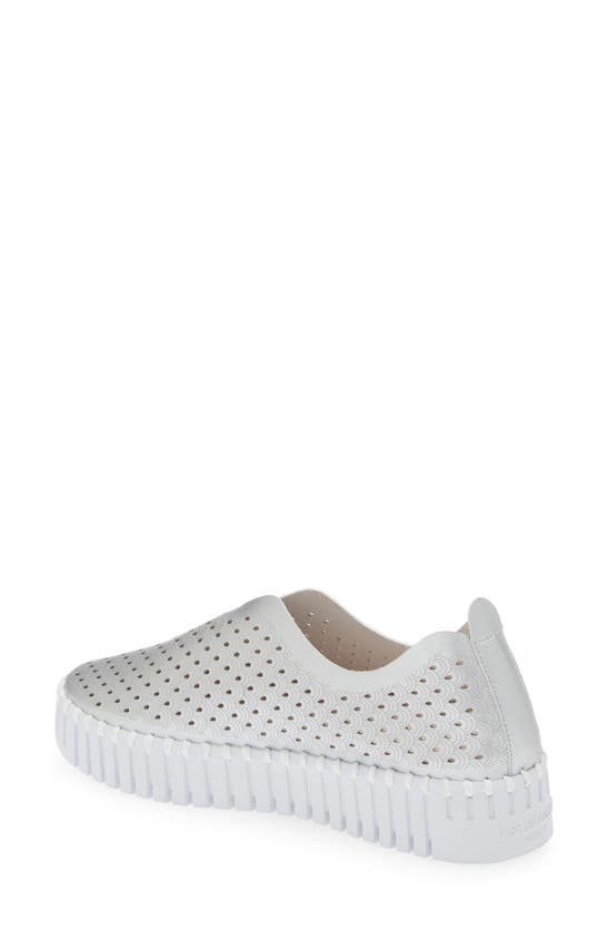 Shop Ilse Jacobsen Tulip Sneaker In Silver