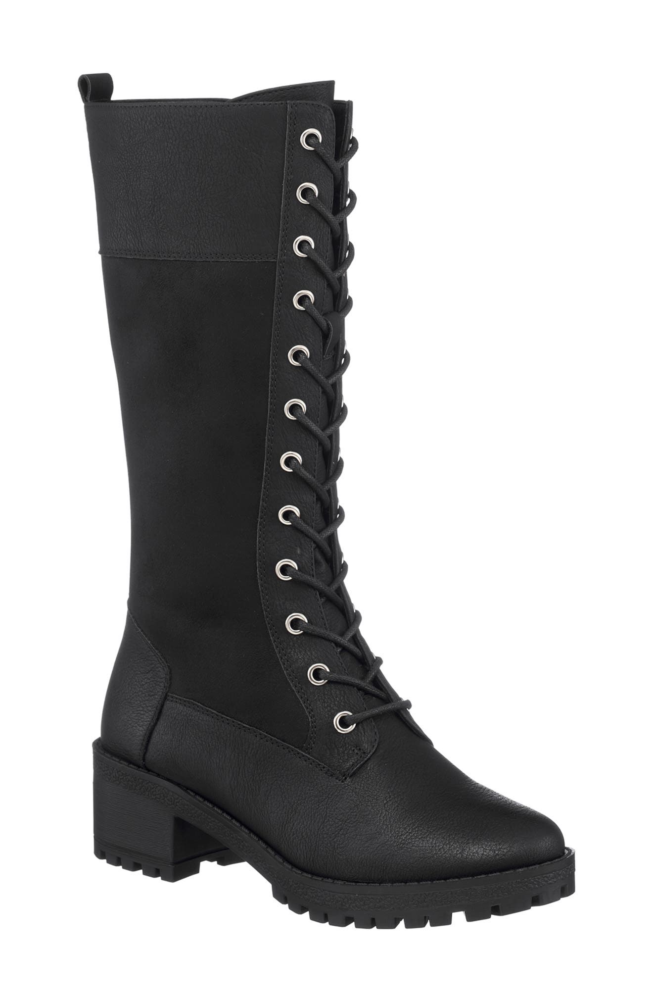 GC SHOES Rook Tall Combat Boot Nordstromrack
