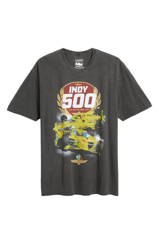 Shop Philcos Indy 500® Cotton Graphic T-shirt In Black Pigment
