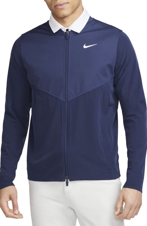 Nike Golf Tour Essential Water-repellent Golf Jacket In Blue