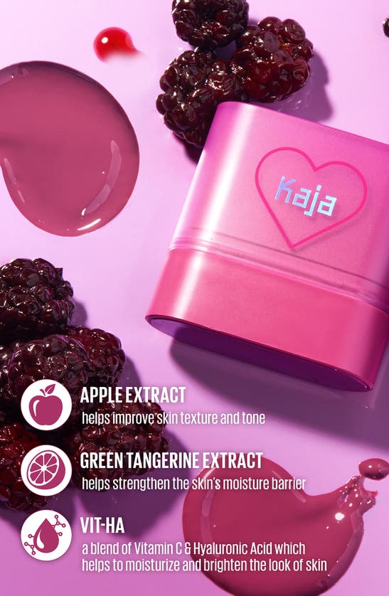 Kaja Dewy Bar Blush & Lip Balm In Berry Sparkler