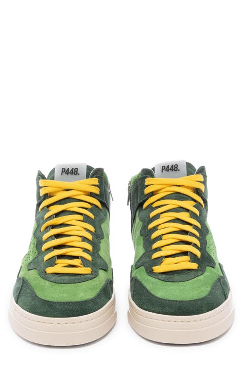 P448 Bali High Top Sneaker In Forest