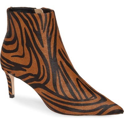 Tony Bianco Gessy Genuine Calf Hair Boot, Brown