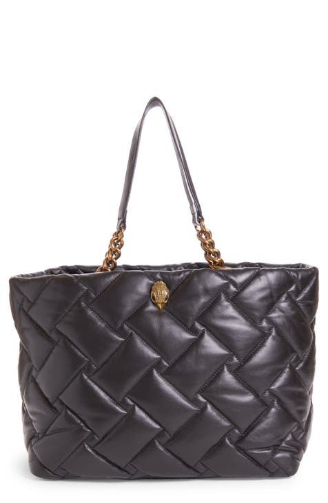 Fashion Lingge Quilted Women Handbags Designer Padded Shoulder Bag