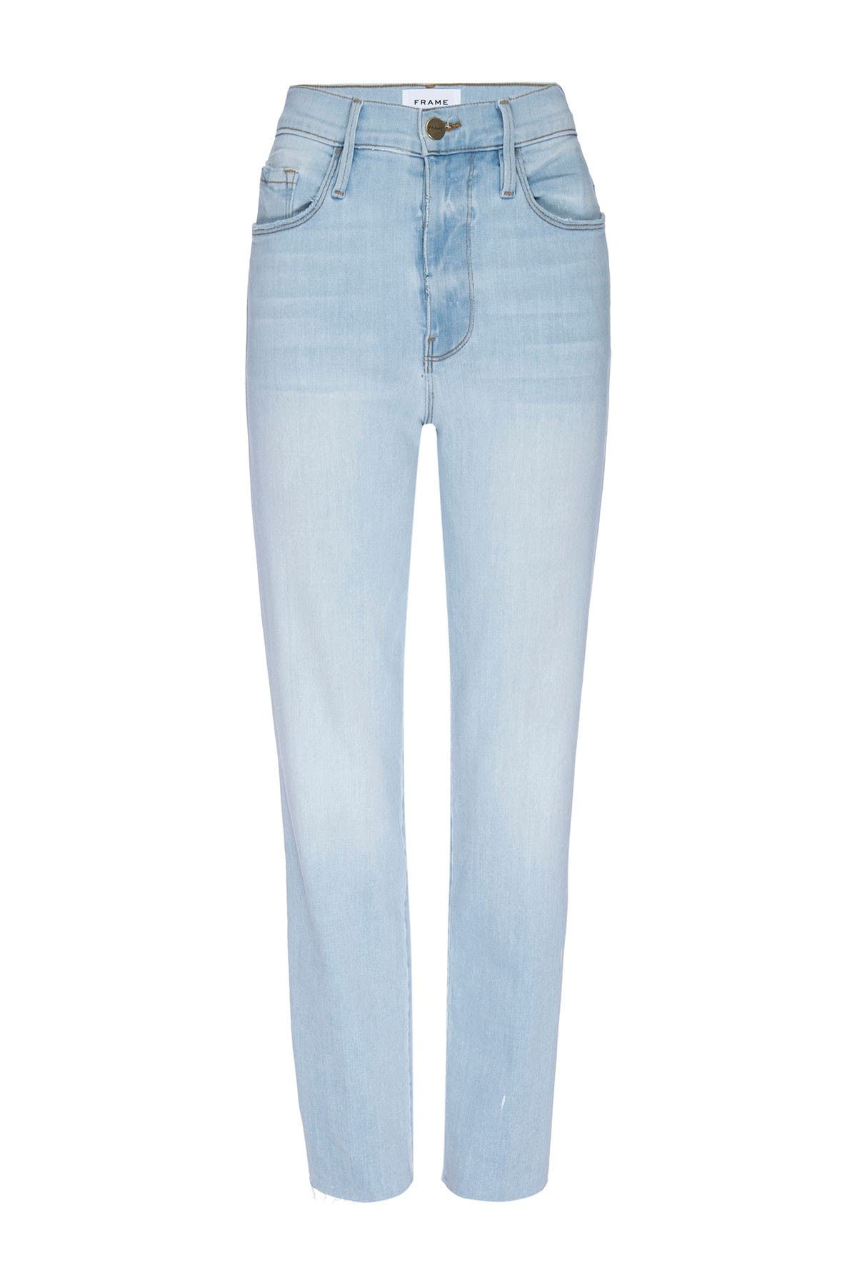 frame le sylvie raw edge jeans