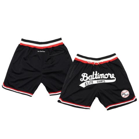 Baltimore Orioles Big Face Mitchell & Ness Black Shorts