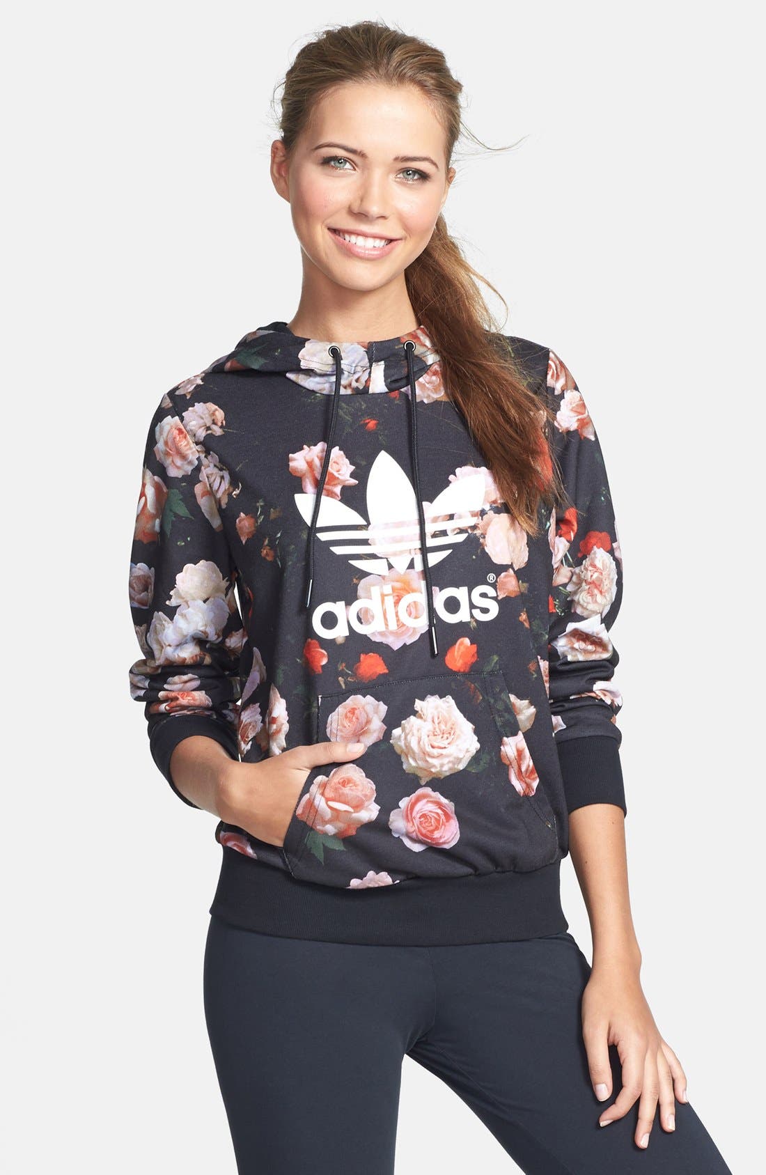 adidas rose hoodie