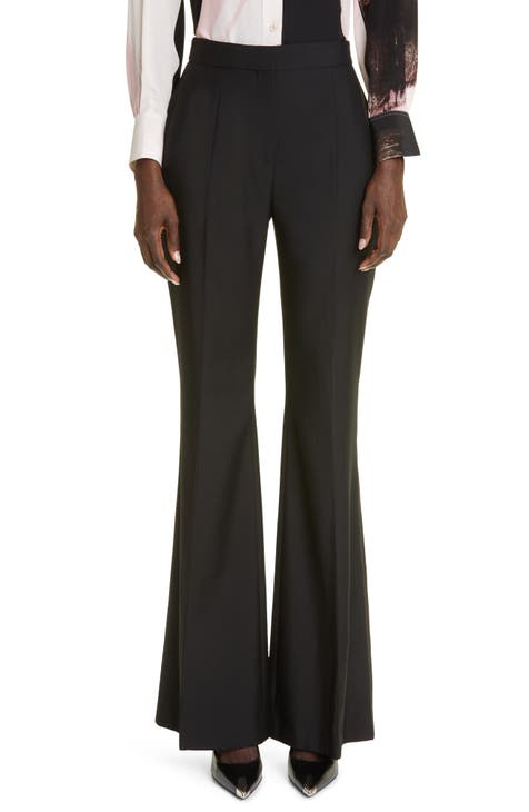 Women's High-waisted Cigarette Trousers by Alexander Mcqueen