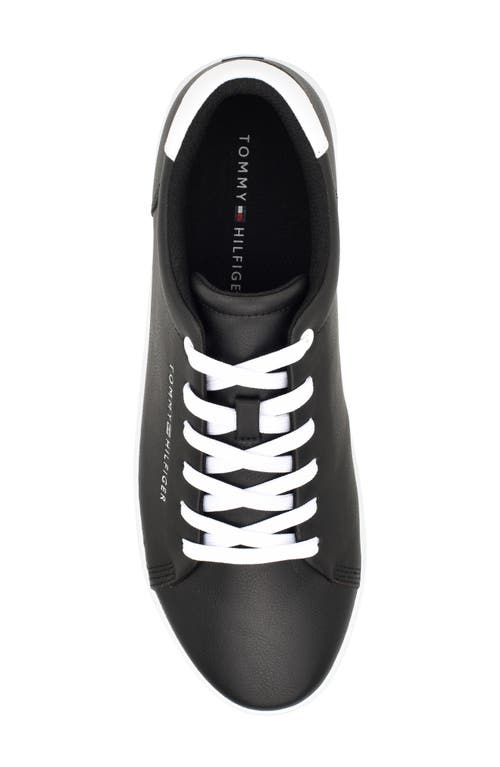 Tommy Hilfiger Men's Ramoso Low Top Fashion Sneakers In Black/white