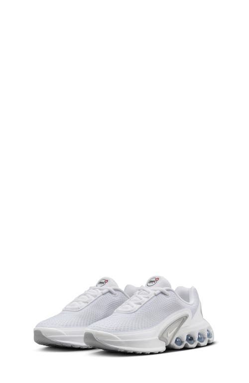 Shop Nike Air Max Dn Sneaker In White/white/silver