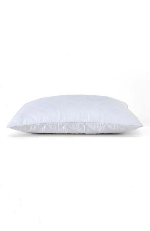 Sijo Eucalyptus Medium Firm Down Alternative Pillow In White