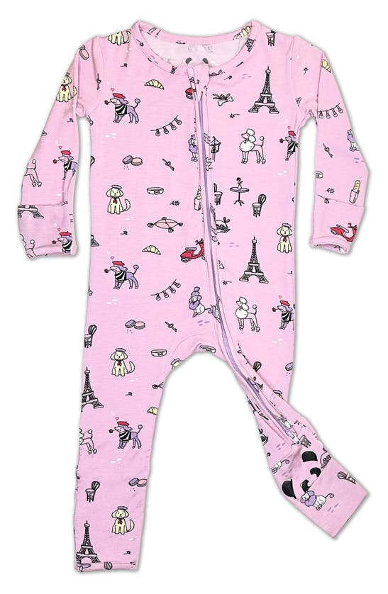 Bellabu Bear Baby Girl's & Little Girl's French Poodle Convertible Footie In Pink