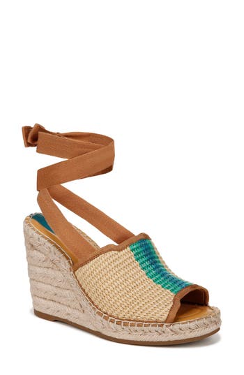 Shop Sarto By Franco Sarto Sierra Platform Wedge Espadrille In Natural