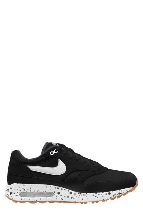 Shop Nike Air Max 1 '86 Og G Waterproof Spikeless Golf Shoe In Black/white/anthracite