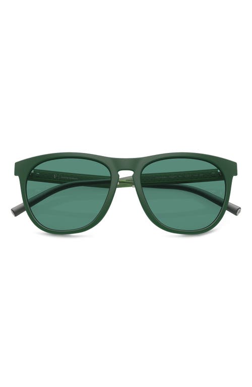 Oliver Peoples x Roger Federer R-1 55mm Irregular Sunglasses in Matte Green at Nordstrom