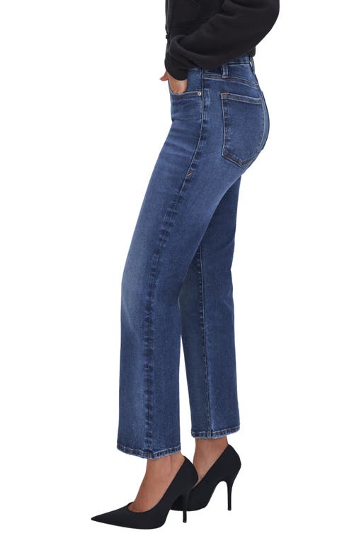 Good American Always Fits Good Legs High Waist Crop Bootcut Jeans In Indigo520