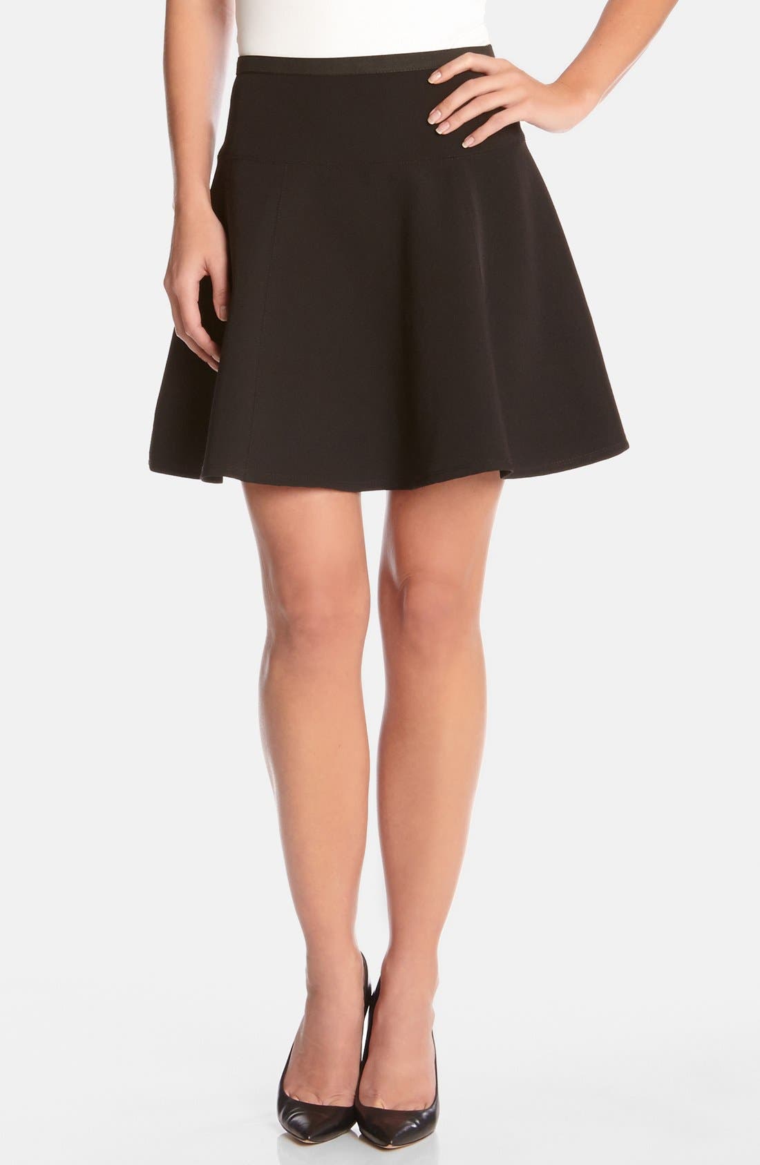 Karen Kane Flared Short Skirt Nordstrom