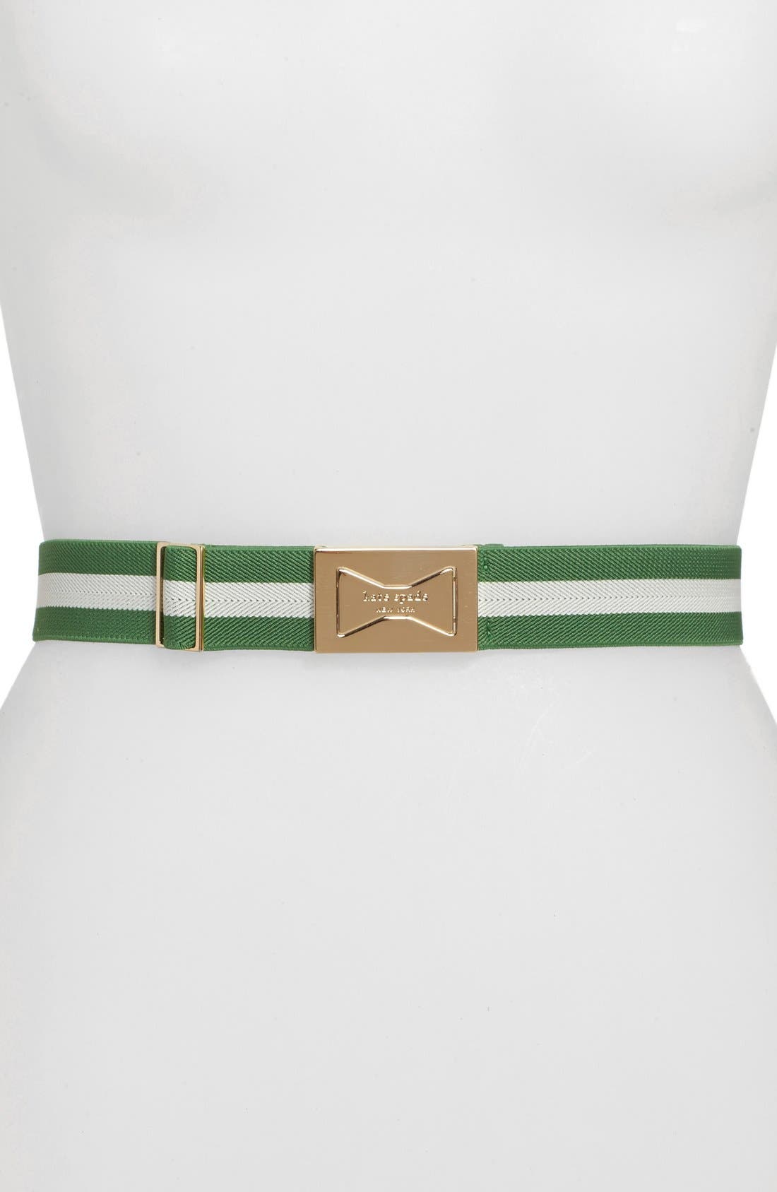 kate spade new york interlocking bow stretch belt Nordstrom