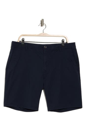 Shop Rodd & Gunn Baylys Beach Stretch Cotton Shorts In Navy