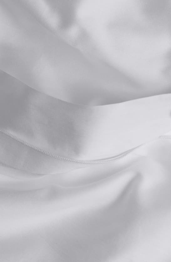 Shop Parachute Sateen Duvet Cover In White