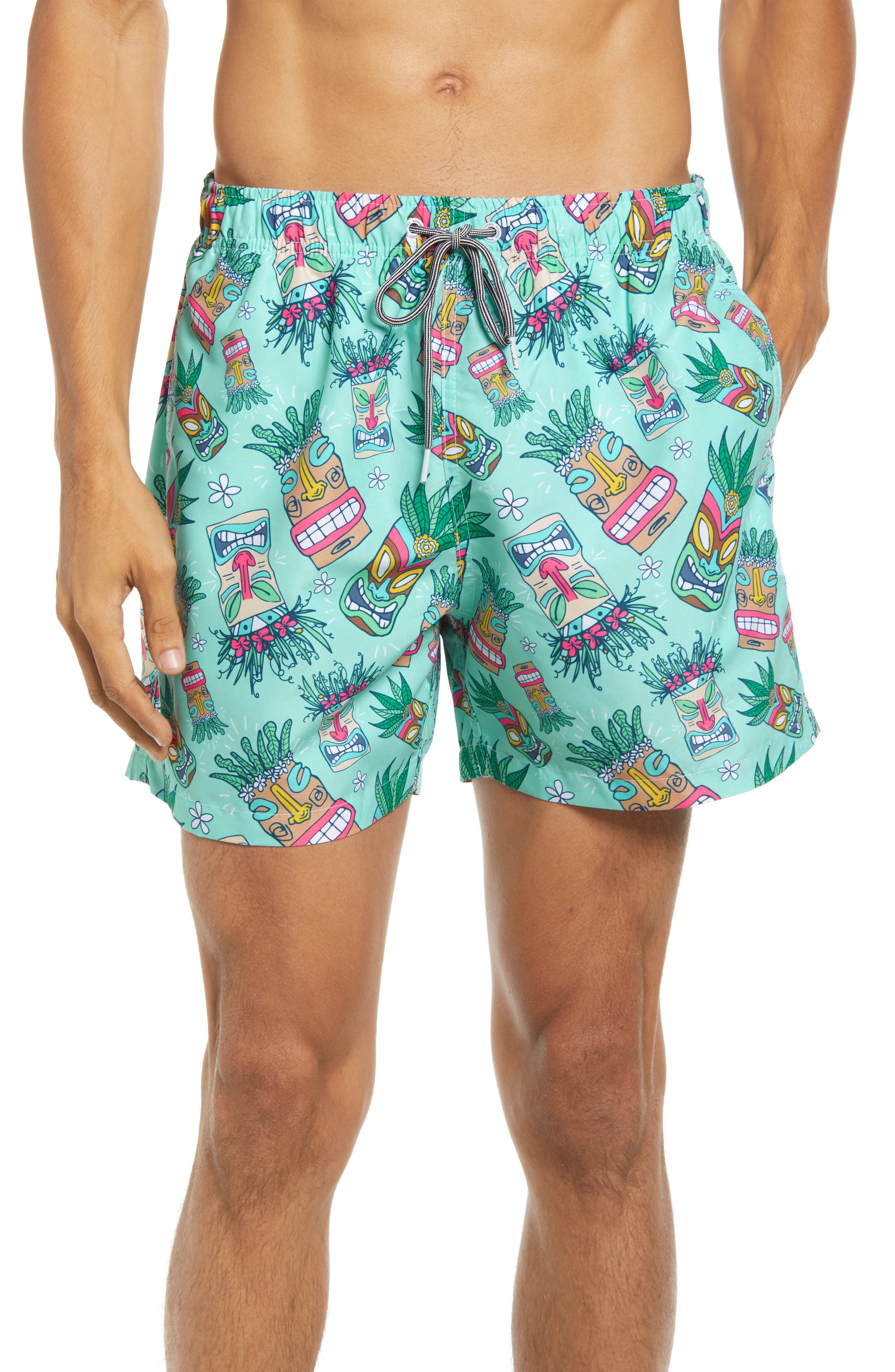 Tiki swim trunks Clearance
