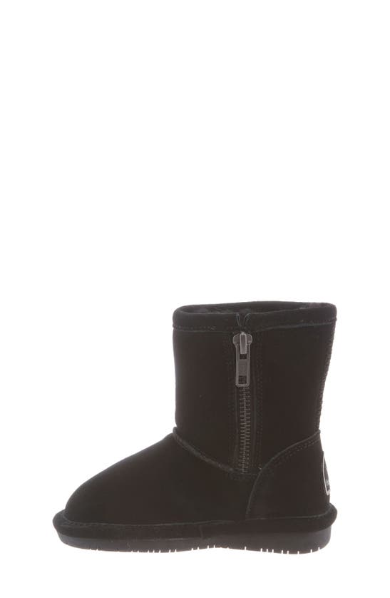 Bearpaw Kids' Emma Faux Shearling Boot In Black Ii