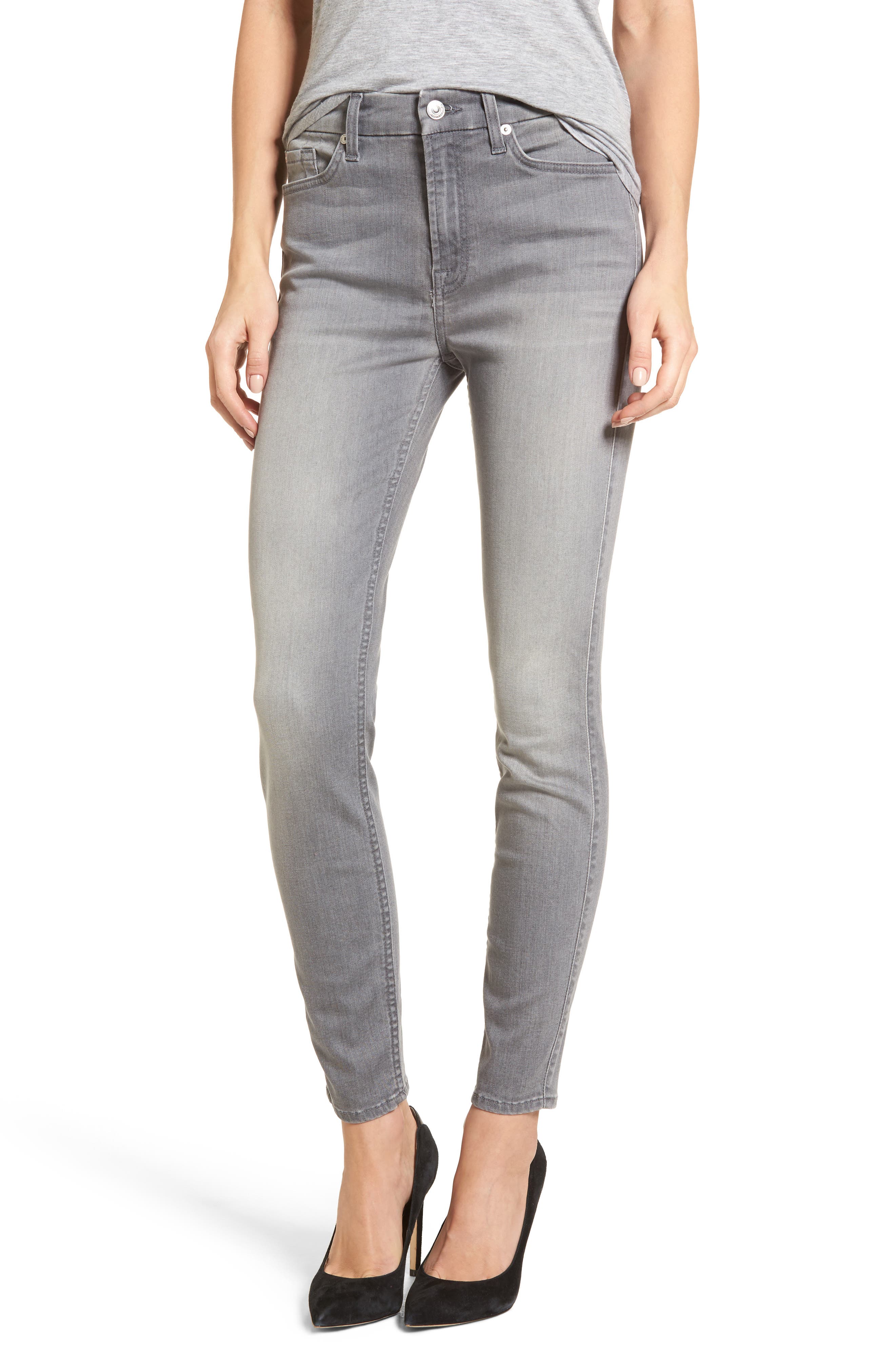 7 for all mankind grey jeans