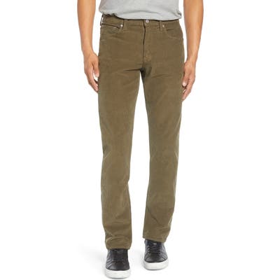 Citizens Of Humanity Gage Slim Straight Leg Corduroy Jeans, Green