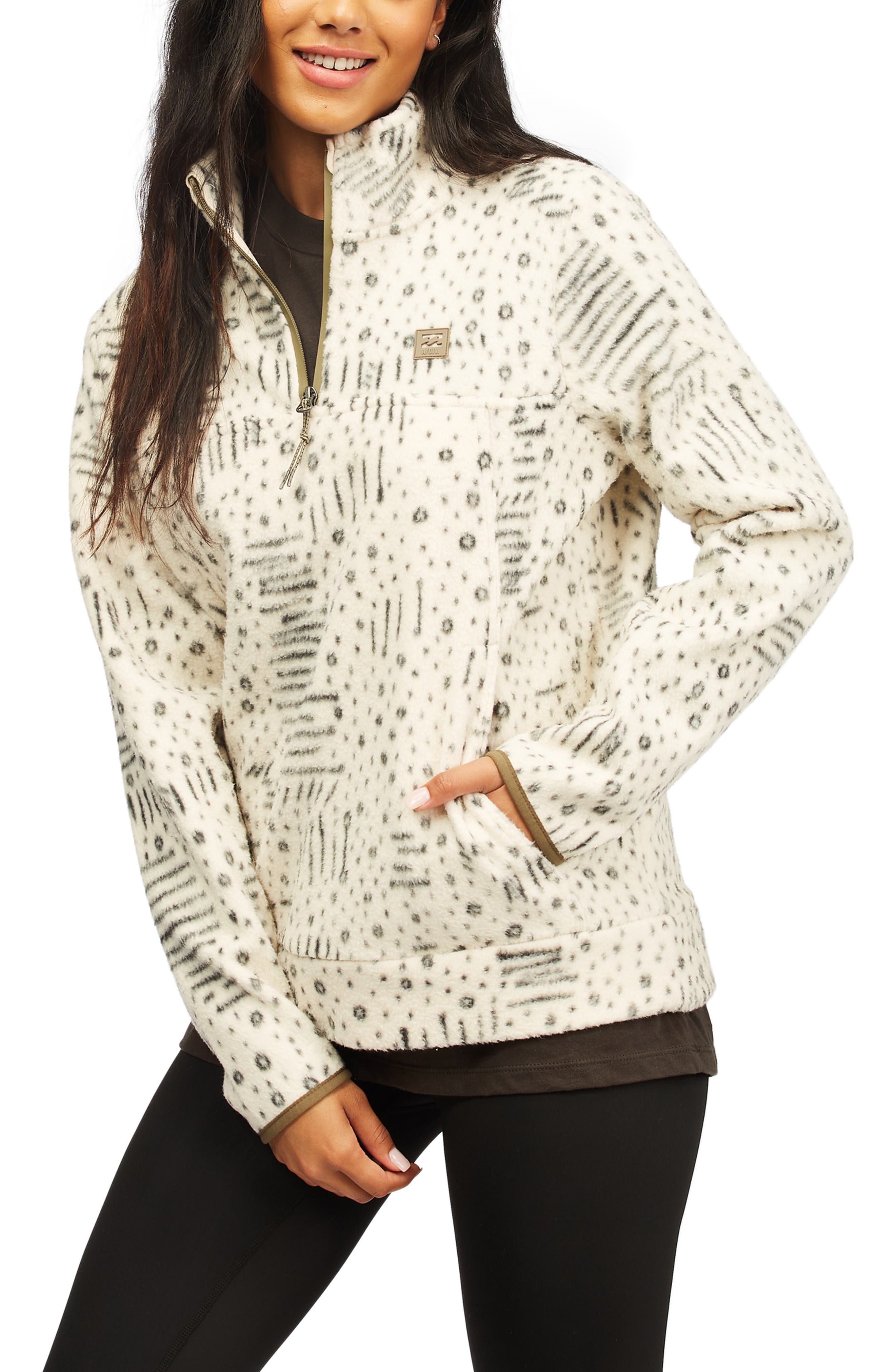 billabong half zip