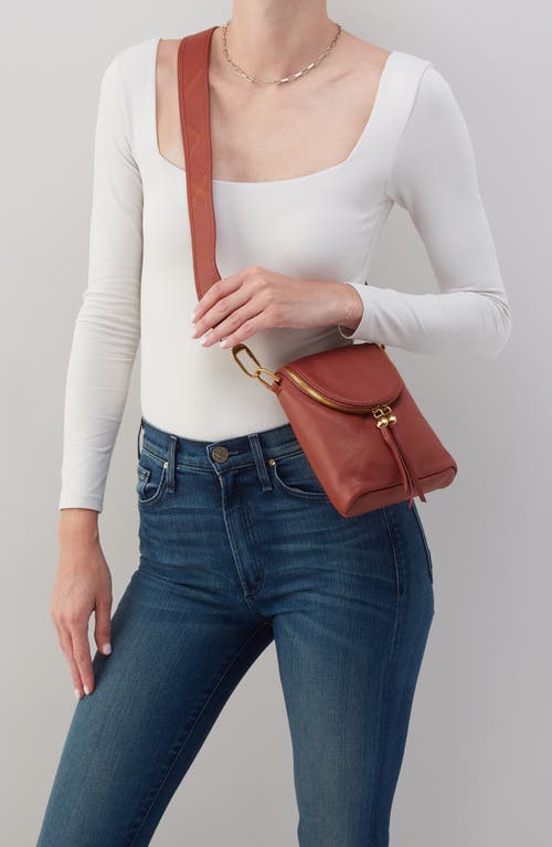 Shop Hobo Fern Saddle Bag In Rust