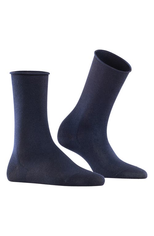 Falke Active Breeze Crew Socks In Dark Navy