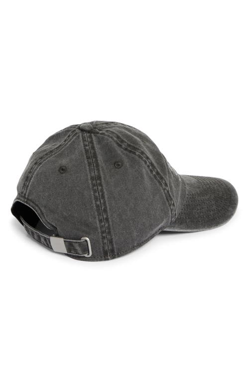 Paloma Wool Blessed Logo Cotton Adjustable Baseball Cap In Grey