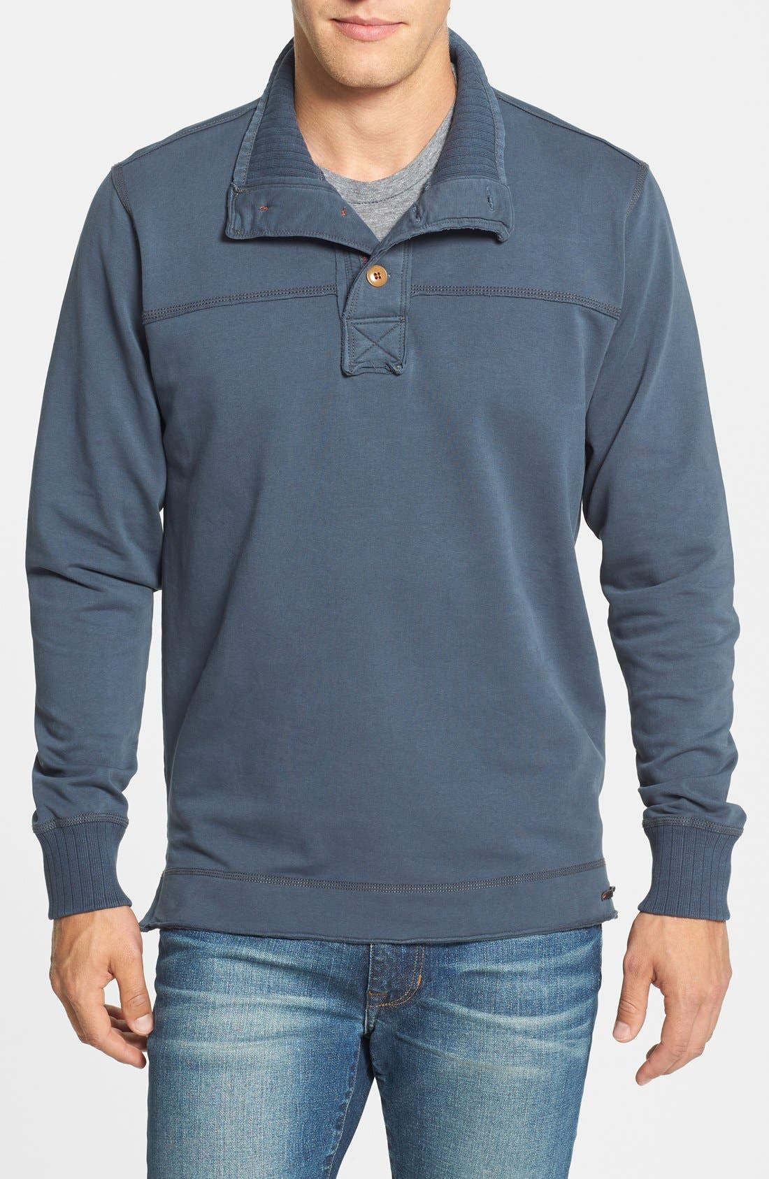 ralph lauren blue quarter zip