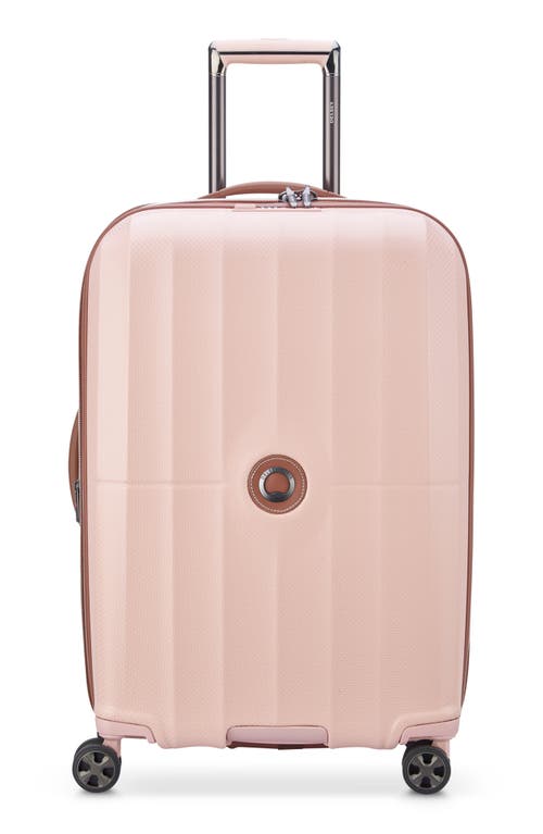 Shop Delsey St. Tropez 24-inch Spinner Luggage In Light Pink