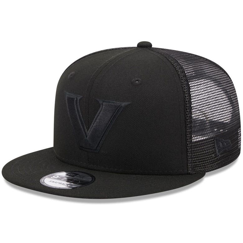 Men's New Era Black Vanderbilt Commodores Classic 9FIFTY Trucker