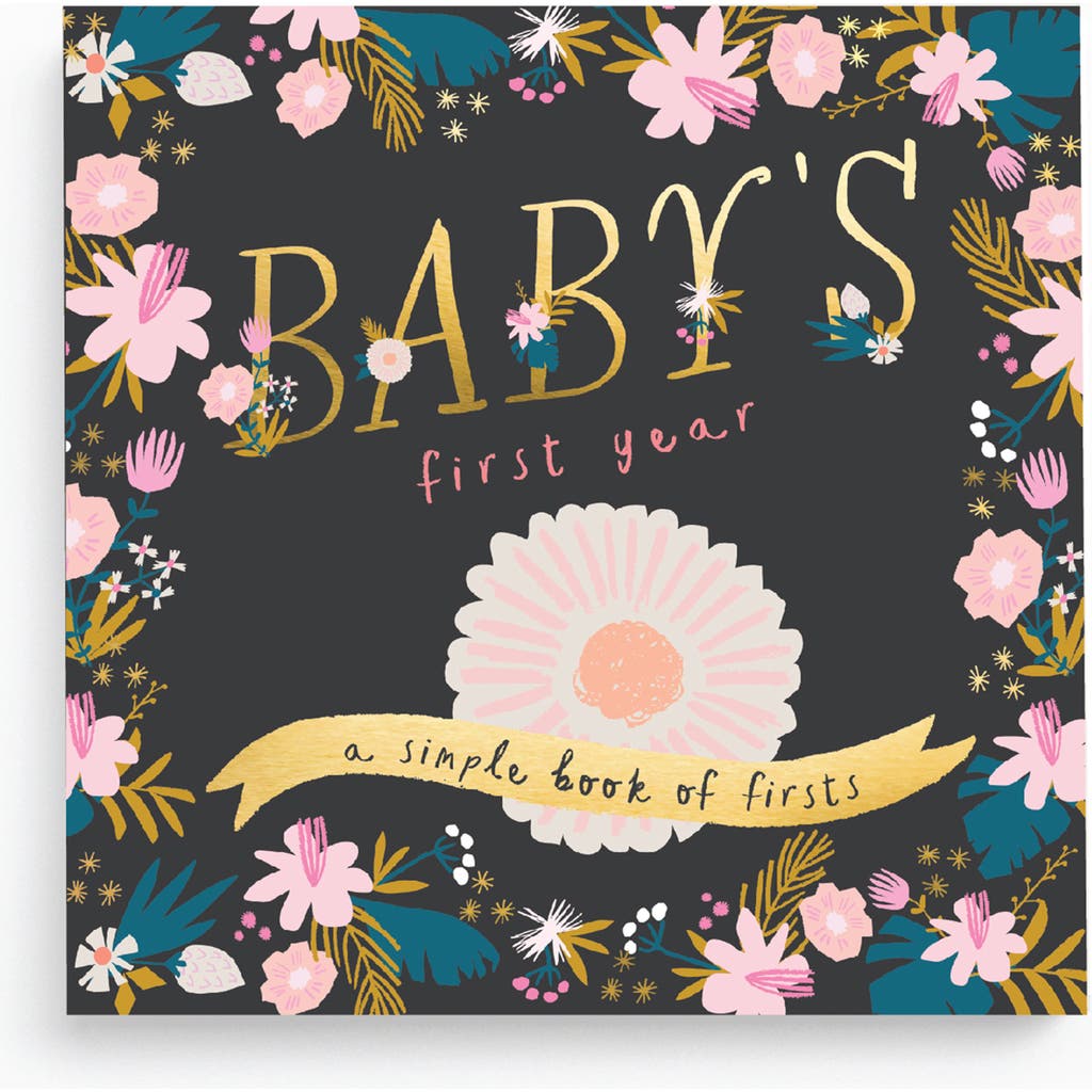 Lucy Darling Special Edition: Golden Blossom Baby's First Year Memory Book In Multi