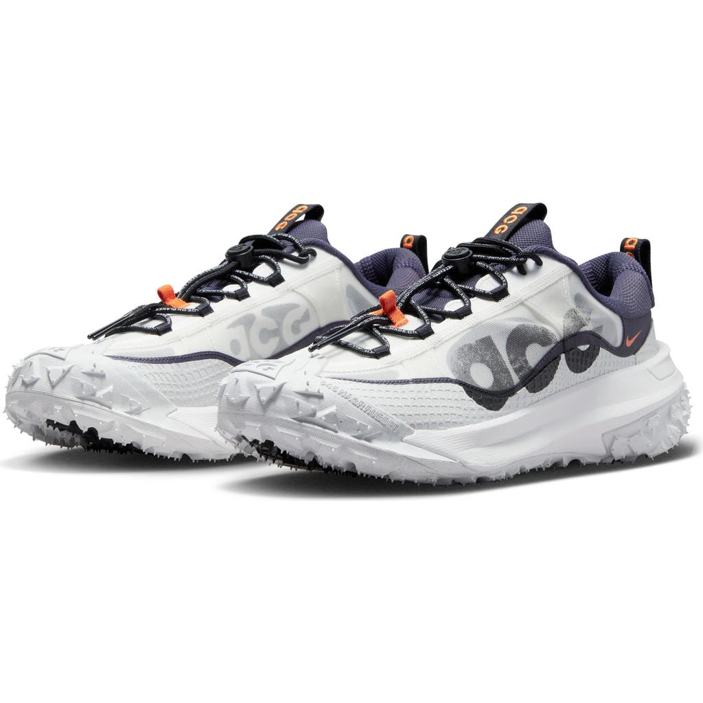 Nike Acg Mountain Fly 2 Low Trail Shoe In Gridiron/black/summit White