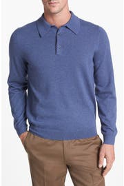 Nordstrom Merino Wool Polo Sweater (Regular & Tall) | Nordstrom