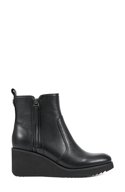 Shop Earth ® Cinto Platform Wedge Bootie In Black Smooth