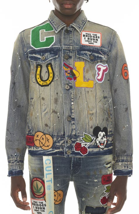 Cult of Individuality Punk Type 2 Denim Jacket - Men's Coats