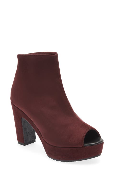 Nordstrom rack clearance peep toe booties