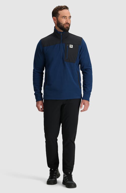 Shop Outdoor Research Trail Fleece Quarter Zip In Cenote