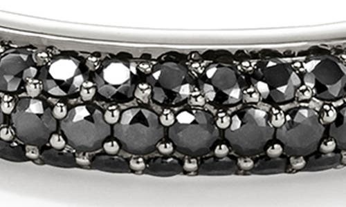 John Hardy Jh Essential Pavé Band Ring, 3.5mm In Silver