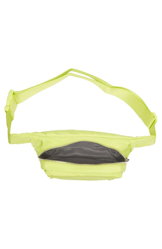 Shop Madden Girl Nylon Belt Bag In Citron