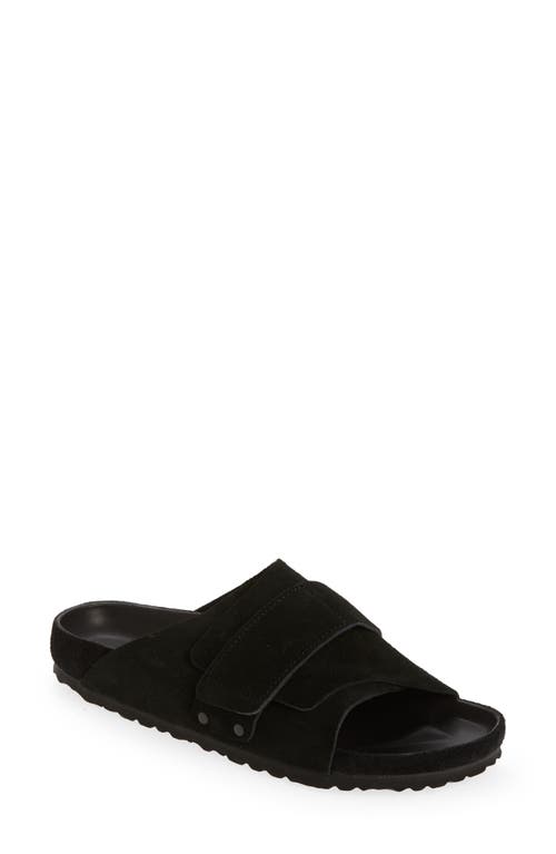Birkenstock Kyoto Slide Sandal in Black at Nordstrom, Size 5-5.5Us